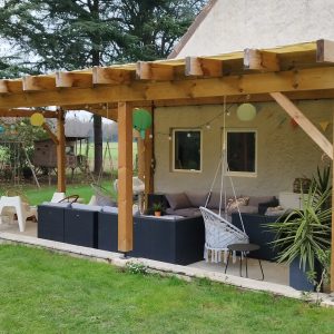 Pergola en bois